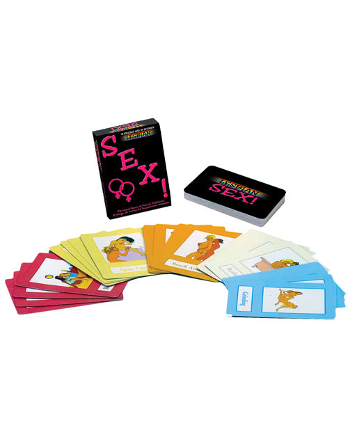 Lesbian Sex Card Game - Bilingual - LUST Depot