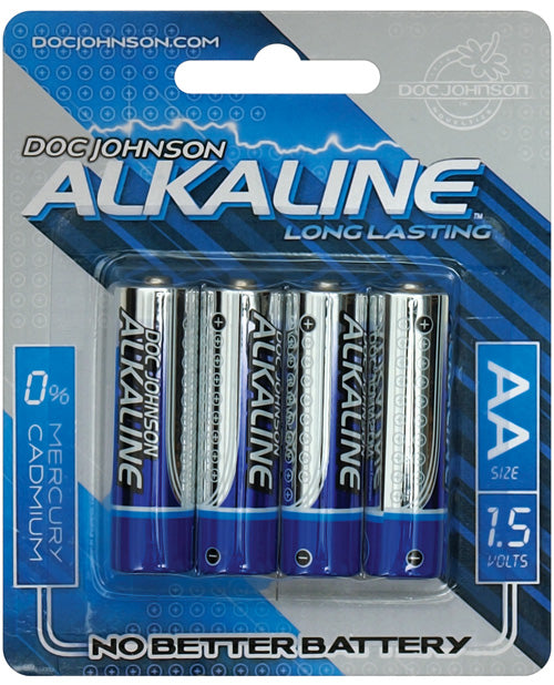 Doc Johnson Alkaline Batteries - Aa 4 Pack - LUST Depot