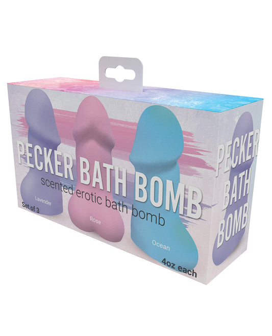 Pecker Bath Bomb - Pack Of 3 - LUST Depot
