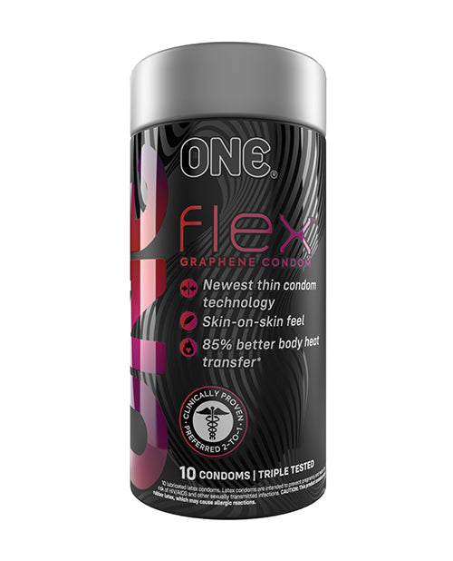 One Flex Graphene Condom - Pack Of 10 - LUST Depot