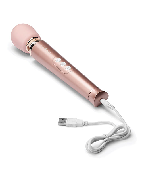 Le Wand Petite Rechargeable Vibrating Massager - Rose Gold - LUST Depot