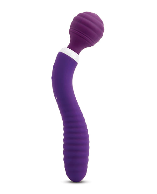 Nu Sensuelle Lolly Double-ended Flexible Nubii Wand - Purple - LUST Depot