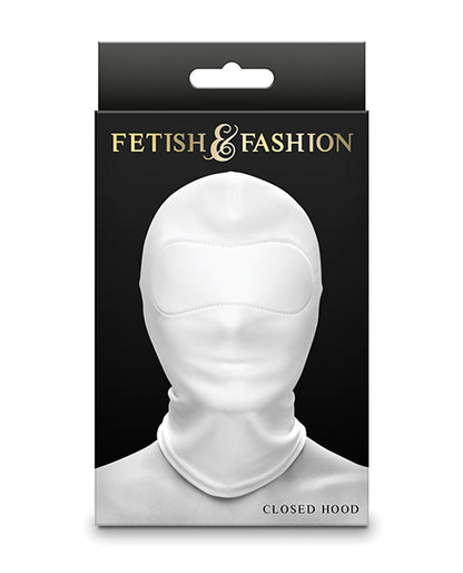 Fetish & Fashion Closed Hood - White