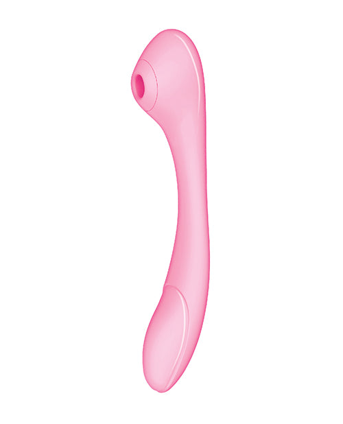 Blaze Bendable Suction Massager - Pink