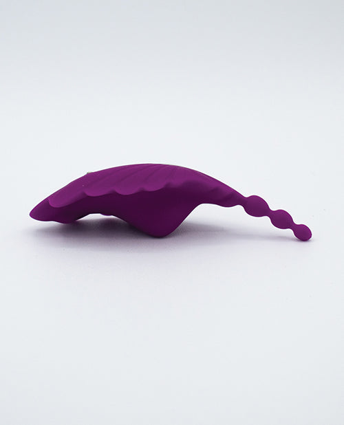 Natalie's Toy Box Shell Yeah! Remote Controlled Wearable Egg Vibrator - Purple