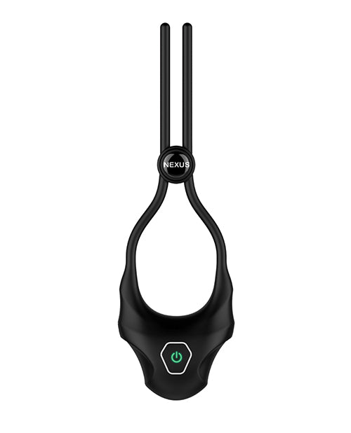 Nexus Forge Single Lasso Vibrating Cock Ring - Black - LUST Depot