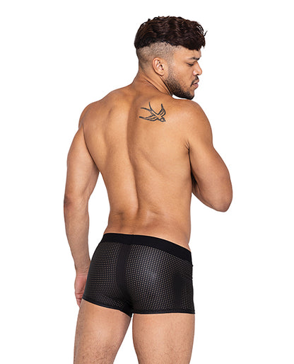Master Trunks W/contoured Pouch Black Md - LUST Depot