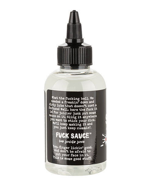 Fuck Sauce Water Based Lubricant - 4 Oz - LUST Depot