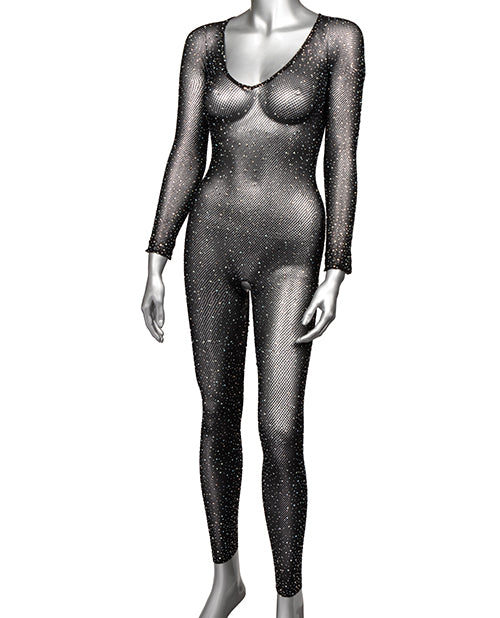 Radiance Crotchless Full Body Suit - Black Qn - LUST Depot