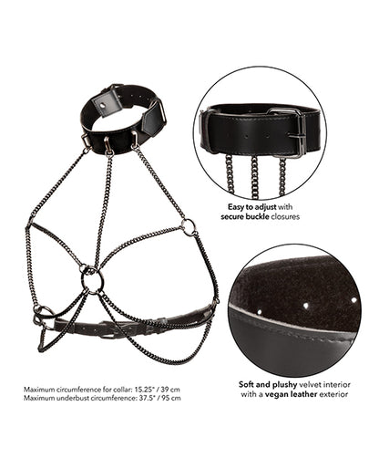 Euphoria Collection Multi Chain Collar Harness - LUST Depot