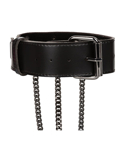 Euphoria Collection Plus Size Multi Chain Collar Harness - LUST Depot