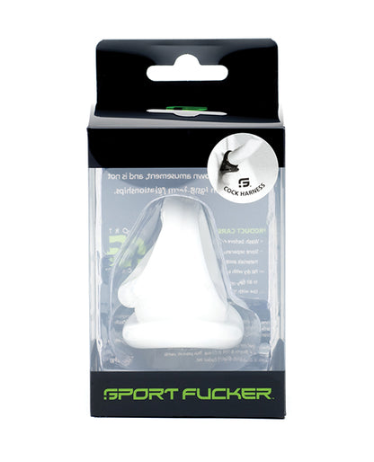 Sport Fucker Cock Harness - White - LUST Depot