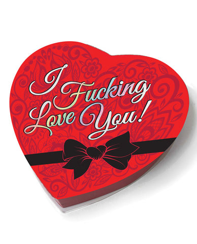 I Fucking Love You Heart Box Of Chocolates - 1.76 Oz - LUST Depot