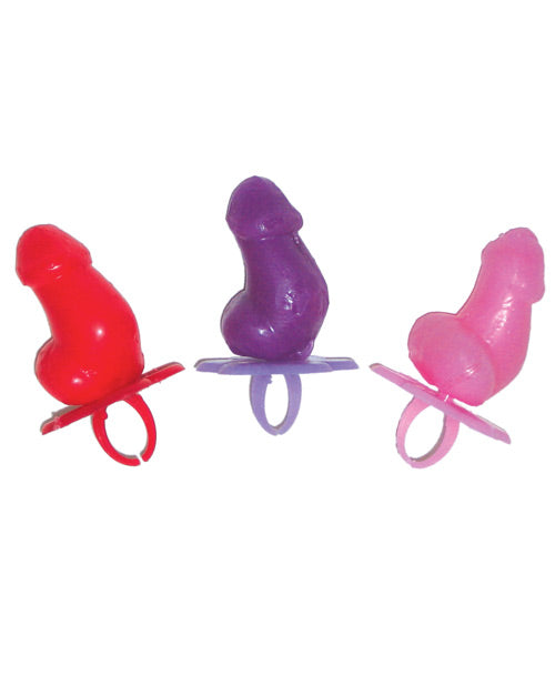 Candy Penis Solitaire Ring - Display Of 30 - LUST Depot