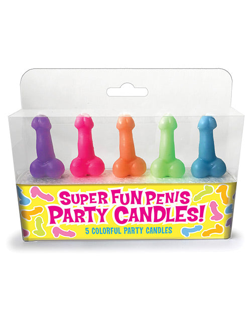 Super Fun Party Candles  - Set Of 5 - LUST Depot