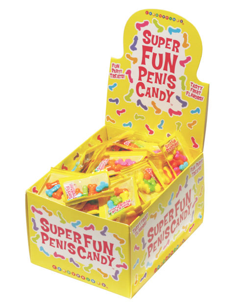 Super Fun Penis Candy - 5 Pcs Per Bag Display Of 100 - LUST Depot