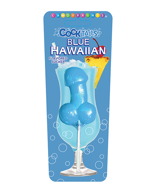 Cocktails Flavored Sucker - Blue Hawaiian - LUST Depot