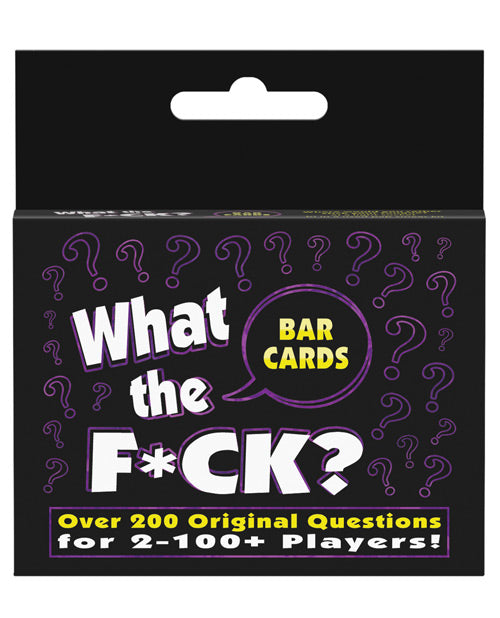 What The Fuck? Bar Cards - LUST Depot