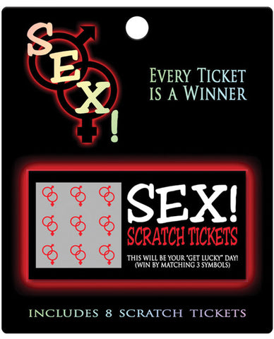 Sex! Scratch Tickets - LUST Depot