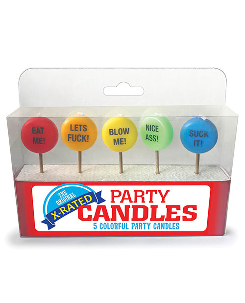 X-rated Party Candles - Set Of 5 - LUST Depot