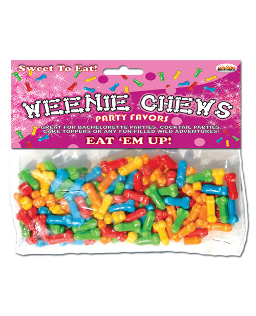 Weenie Chews Candies - Asst. Flavors Bag Of 125 - LUST Depot