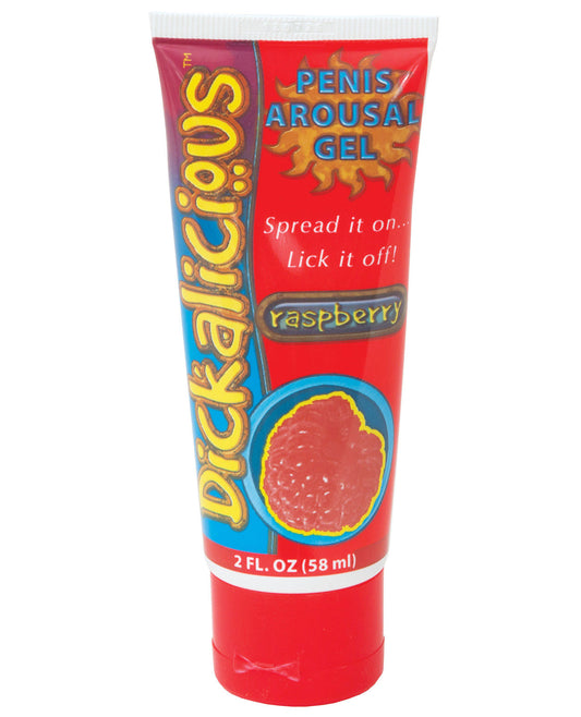 Dickalicious Penis Arousal Gel 2 Oz - Raspberry - LUST Depot