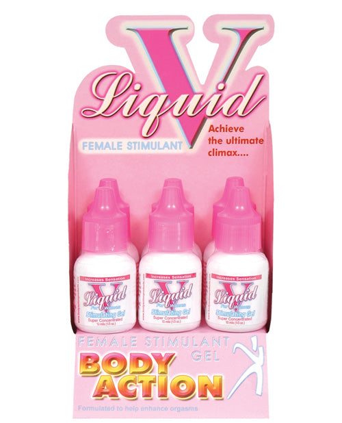 Liquid V Female Stimulant - 10 Ml Bottle Display Of 6 - LUST Depot