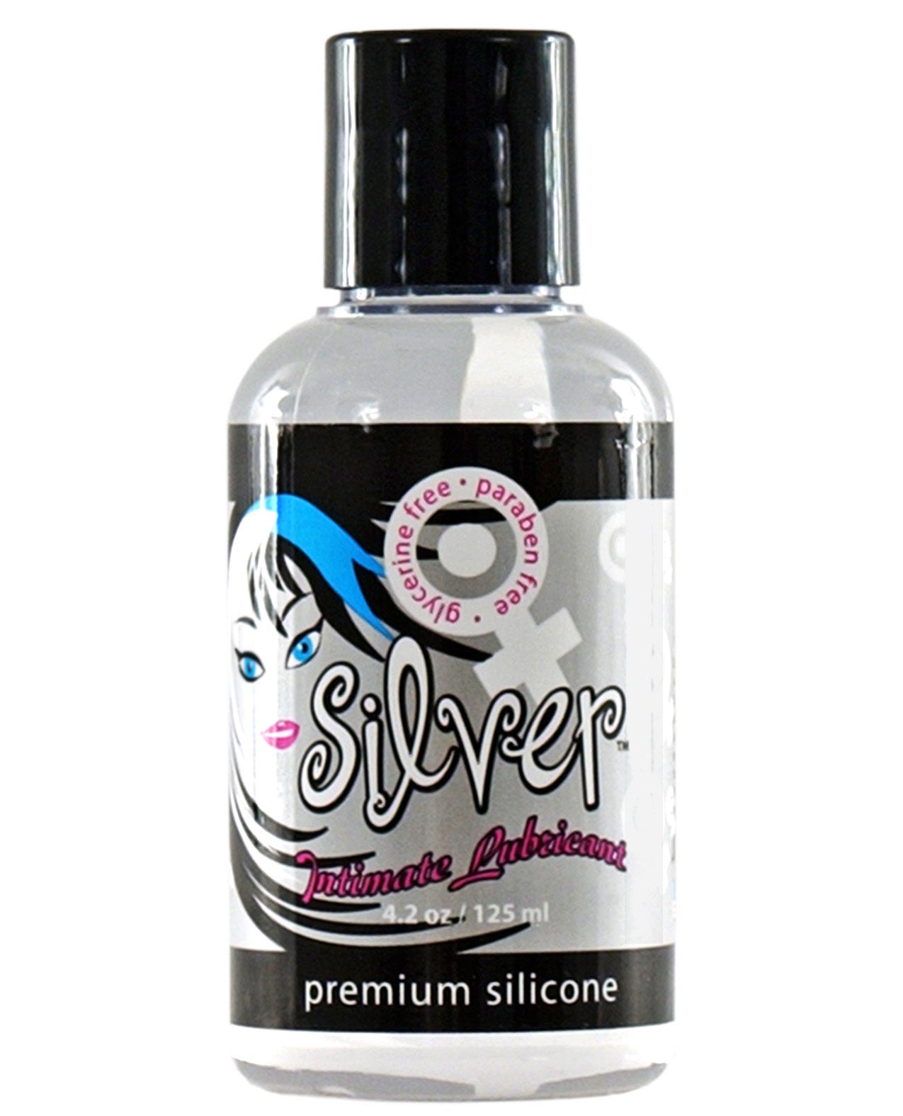 Sliquid Silver Silicone Lube Glycerine & Paraben Free - 4.2 Oz - LUST Depot