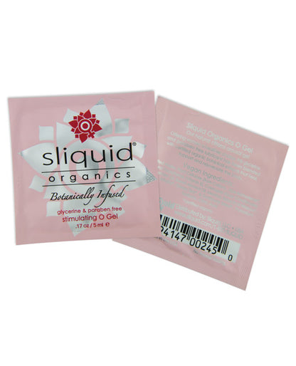 Sliquid Organics O Gel - .17 Oz Pillow - LUST Depot