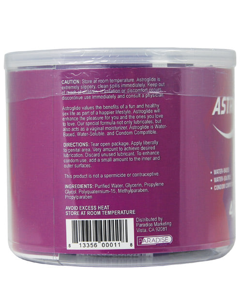 Astroglide Lubricant - 4 Ml Foil Pack Bowl Of 40 - LUST Depot