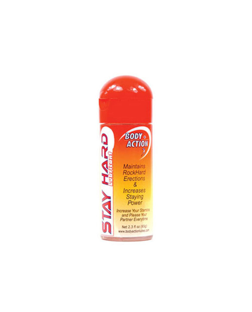 Body Action Stayhard Lubricant - 2 Oz - LUST Depot