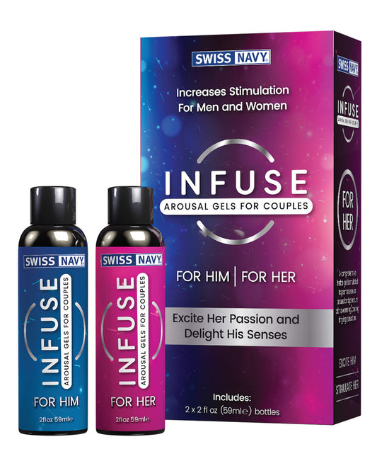 Swiss Navy Infuse Arousal Gels For Couples - LUST Depot