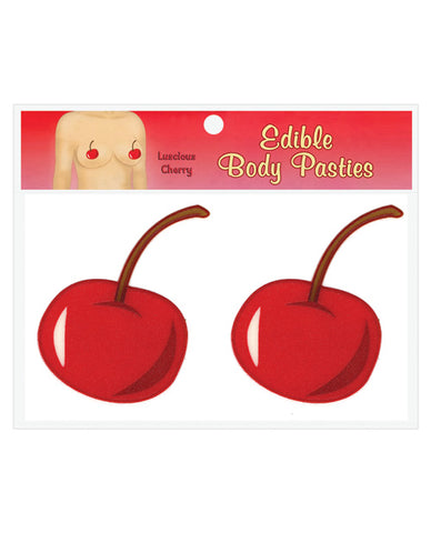 Edible Body Pasties - Luscious Cherry - LUST Depot