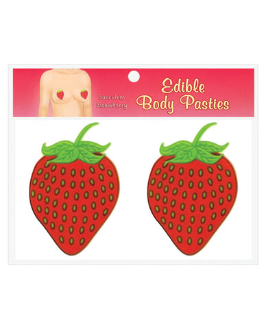 Edible Body Pasties - Strawberry - LUST Depot