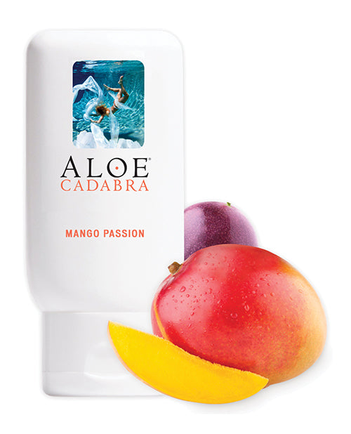 Aloe Cadabra Organic Lubricant - 2.5 Oz Bottle Mango Passion - LUST Depot