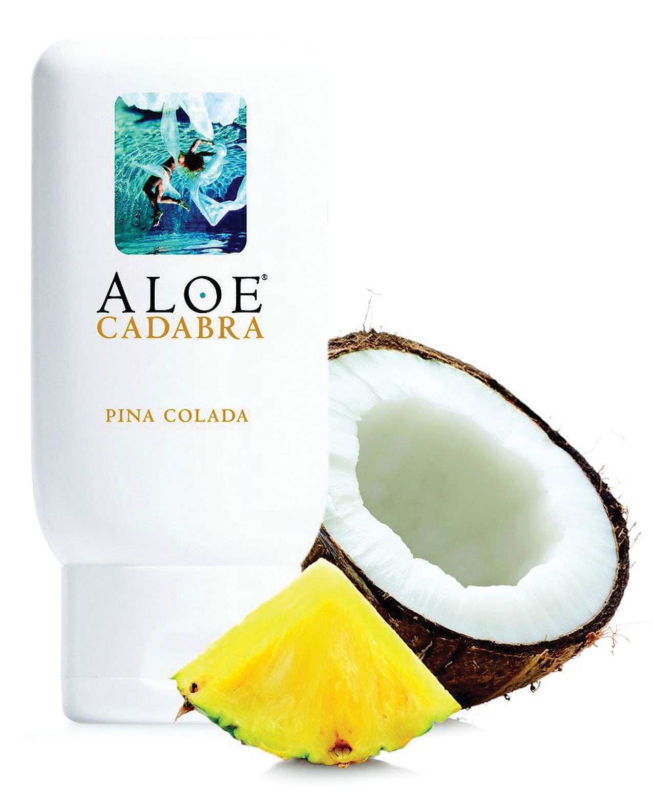 Aloe Cadabra Organic Lubricant - 2.5 Oz Bottle Pina Colada - LUST Depot
