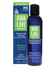 Aqua Lube Natural 4 Oz Bottle - LUST Depot