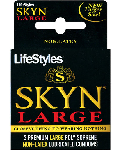 Lifestyles Skyn Large Non-latex - Box Of 3 - LUST Depot