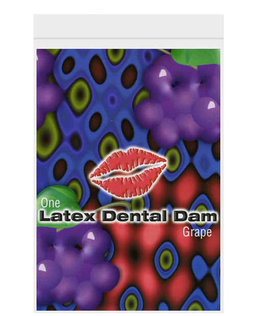 Trust Dam Latex Dental Dam - Grape - LUST Depot