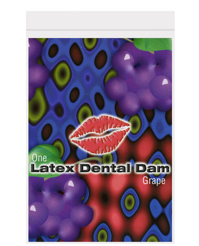 Trust Dam Latex Dental Dam - Grape - LUST Depot
