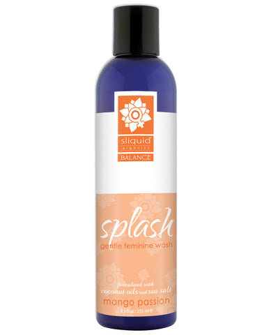 Sliquid Splash Feminine Wash - 8.5 Oz Mango Passion - LUST Depot
