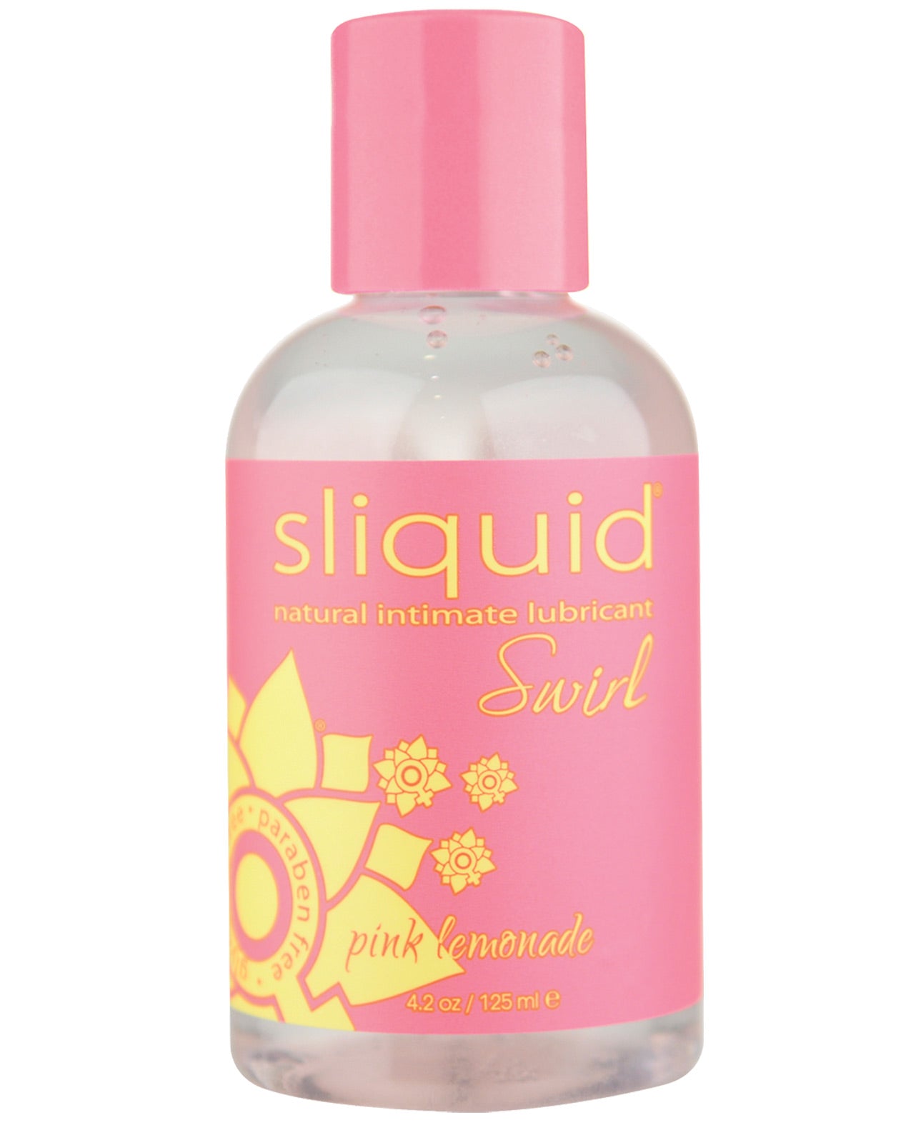 Sliquid Naturals Swirl Lubricant - 4.2 Oz  Pink Lemonade - LUST Depot
