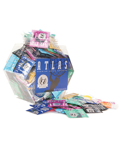 Atlas Condoms Assorted - Bowl Of 144 - LUST Depot