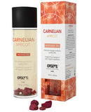 Exsens Of Paris Organic Massage Oil W-stones - Carnelian Apricot - LUST Depot