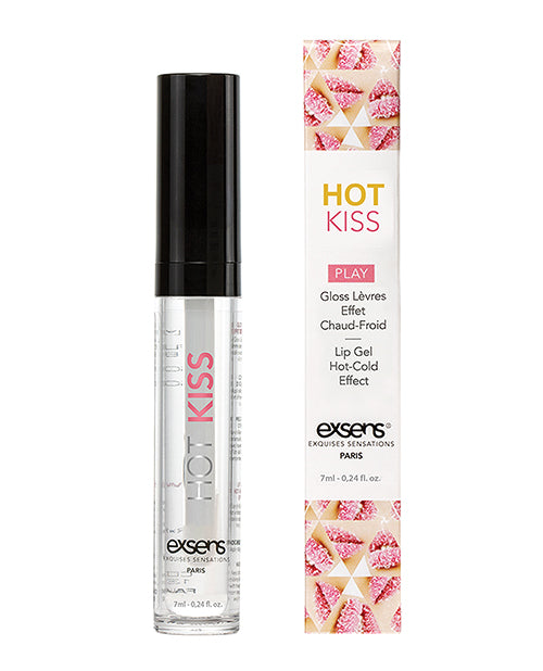 Exsens Of Paris Hot Kiss Play Lip Gloss - Strawberry - LUST Depot