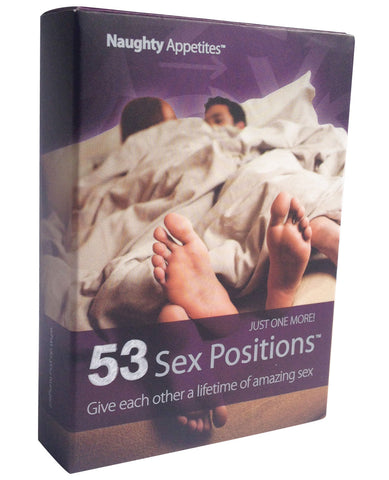 Naughty Appetites 53 Sex Positions Card Game - LUST Depot