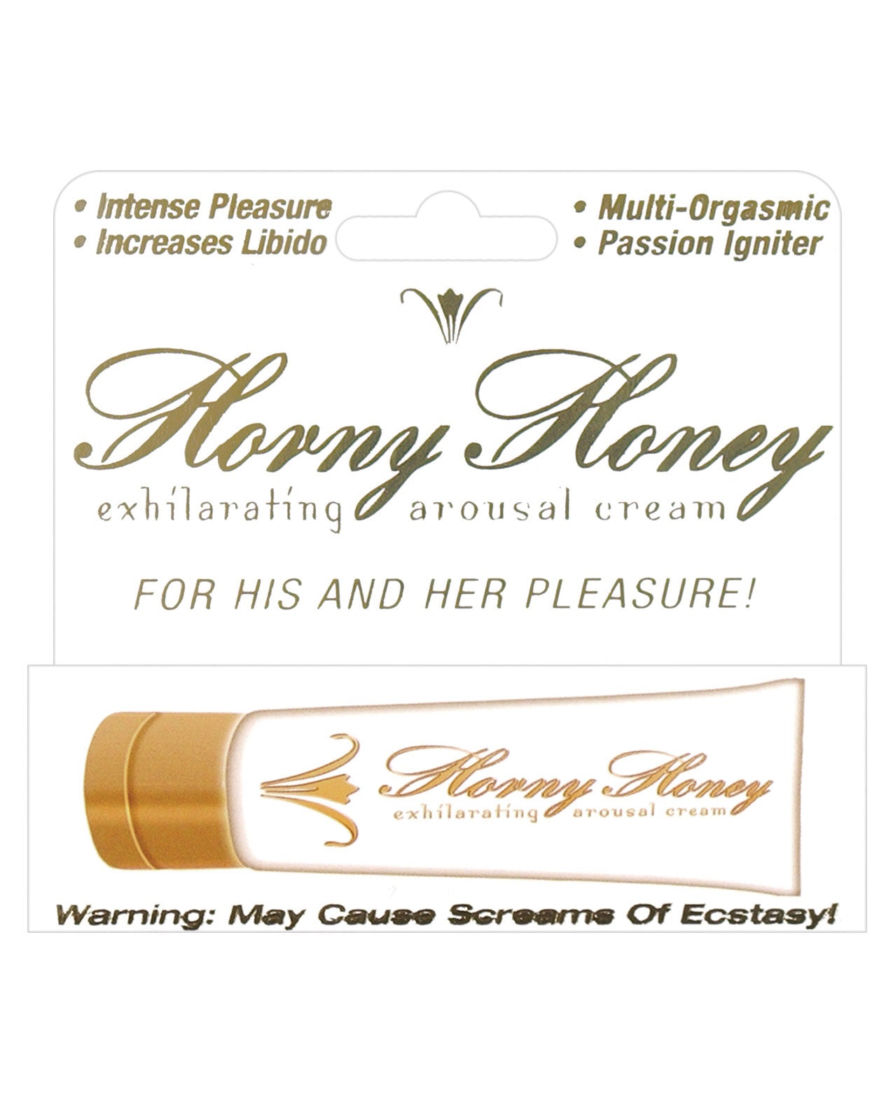 Horny Honey Stimulating Arousal Cream - 1 Oz - LUST Depot