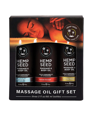 Earthly Body Summer 2023 Massage Gift Set - 2 Oz Asst. Scents - LUST Depot