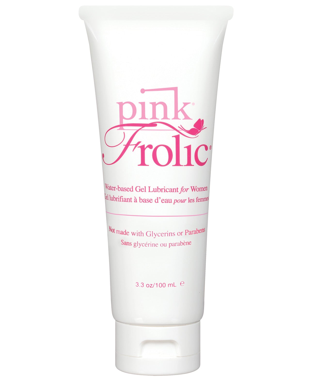 Pink Frolic Gel Lubricant - 3.3 Oz Flip Top Tube - LUST Depot