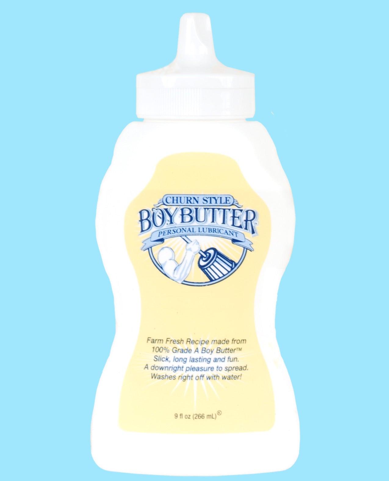 Boy Butter Churn Style  - 9 Oz Squeeze Bottle - LUST Depot
